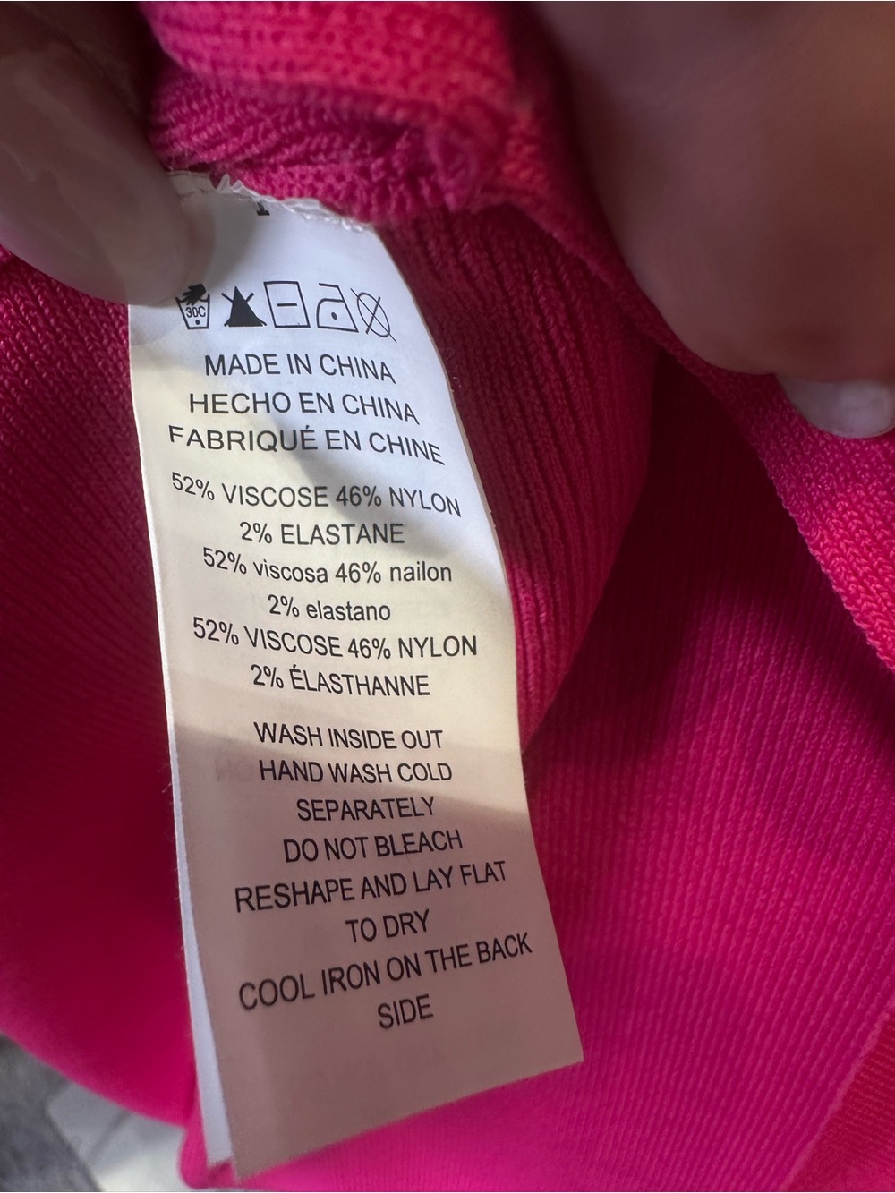 Michael Kors Hot Pink Sleeveless Fit-and-Flare Dress with Chain Neckline - Picture 9 of 11